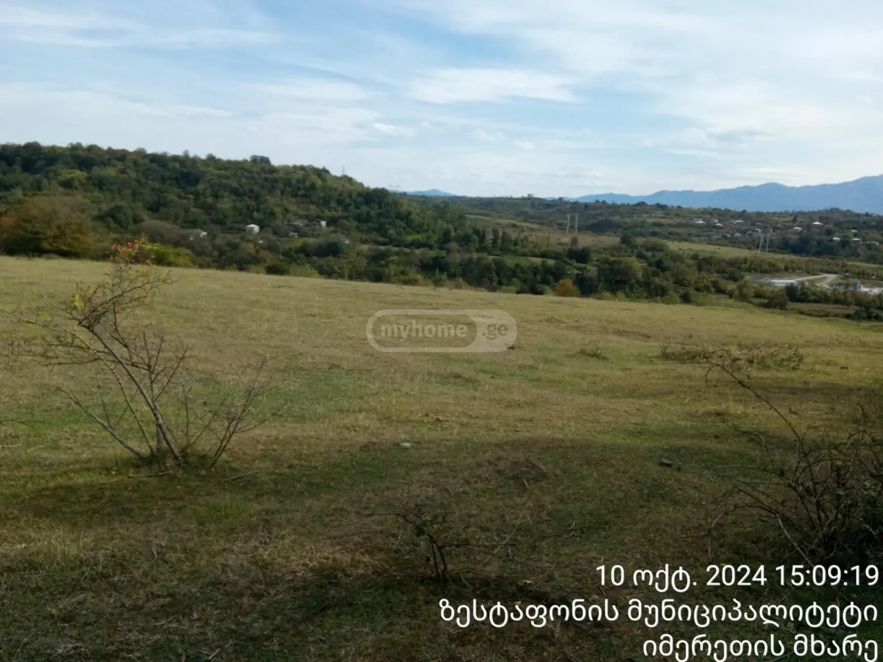 For Sale Sasoplo-Sameurneo Land Plot Zestaponshi view 2