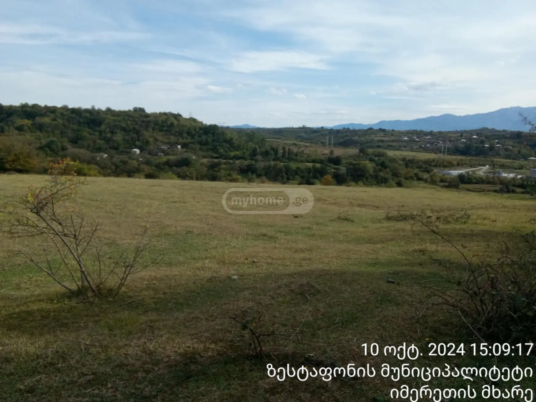 For Sale Sasoplo-Sameurneo Land Plot Zestaponshi view 1