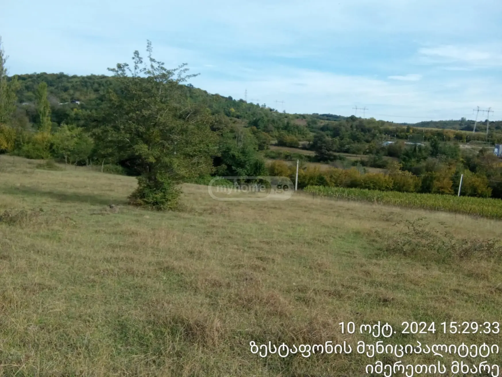 For Sale Sasoplo-Sameurneo Land Plot Zestaponshi view 2