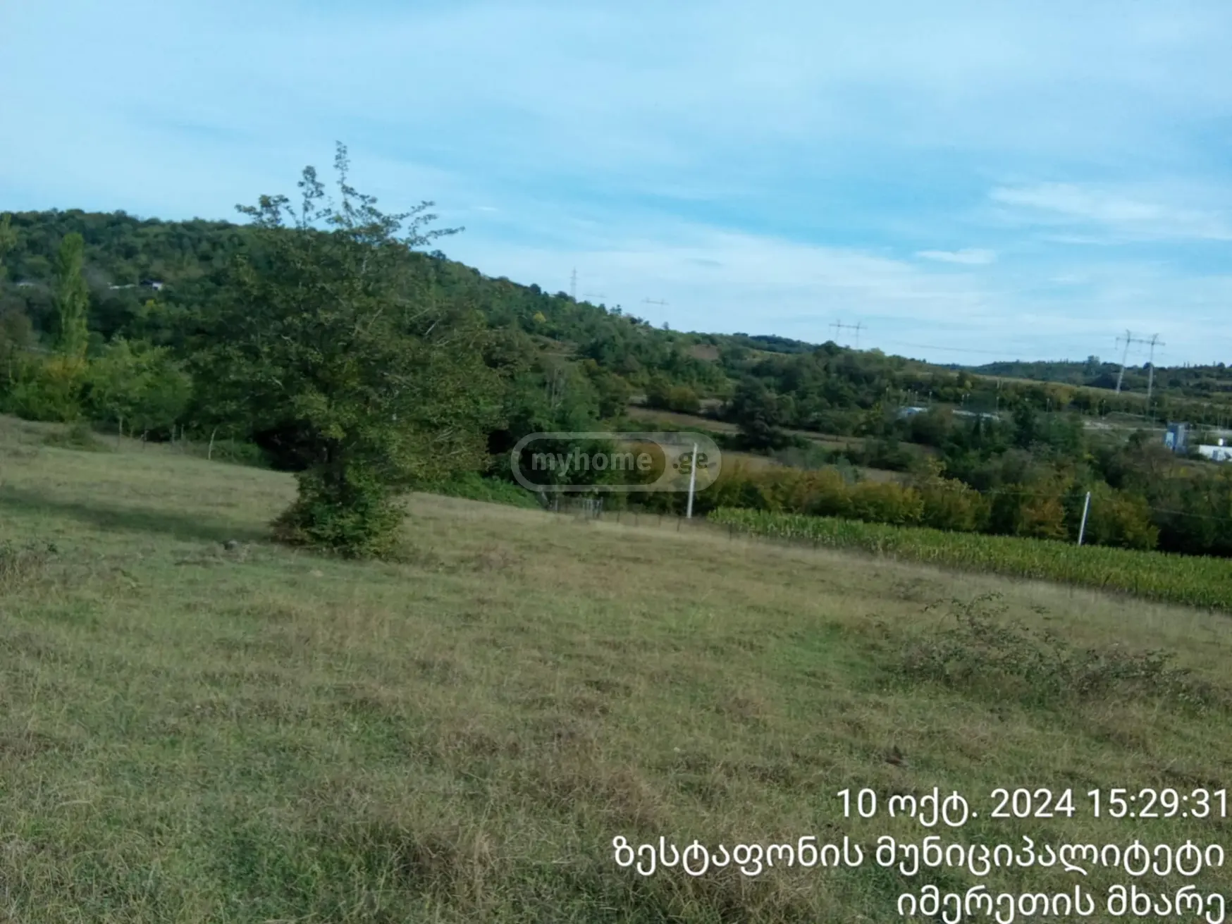 For Sale Sasoplo-Sameurneo Land Plot Zestaponshi view 3