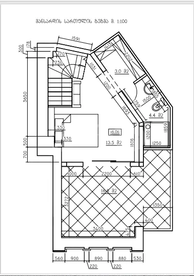 For Sale 4 Room Private House Abanotubanshi, 3 of 12