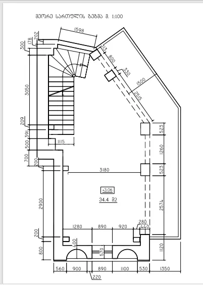 For Sale 4 Room Private House Abanotubanshi, 5 of 12