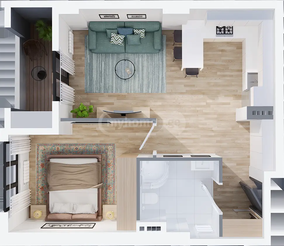 For Sale 2 Room Apartment view 1