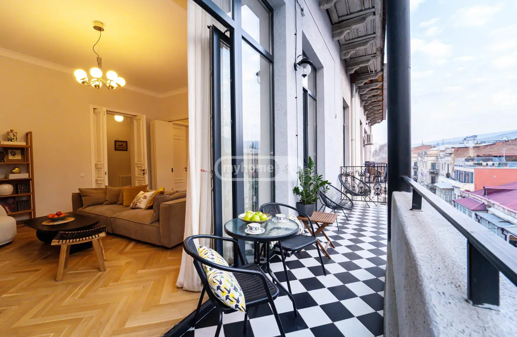 For Rent 3 Room Apartment Mtatsmindaze view 11