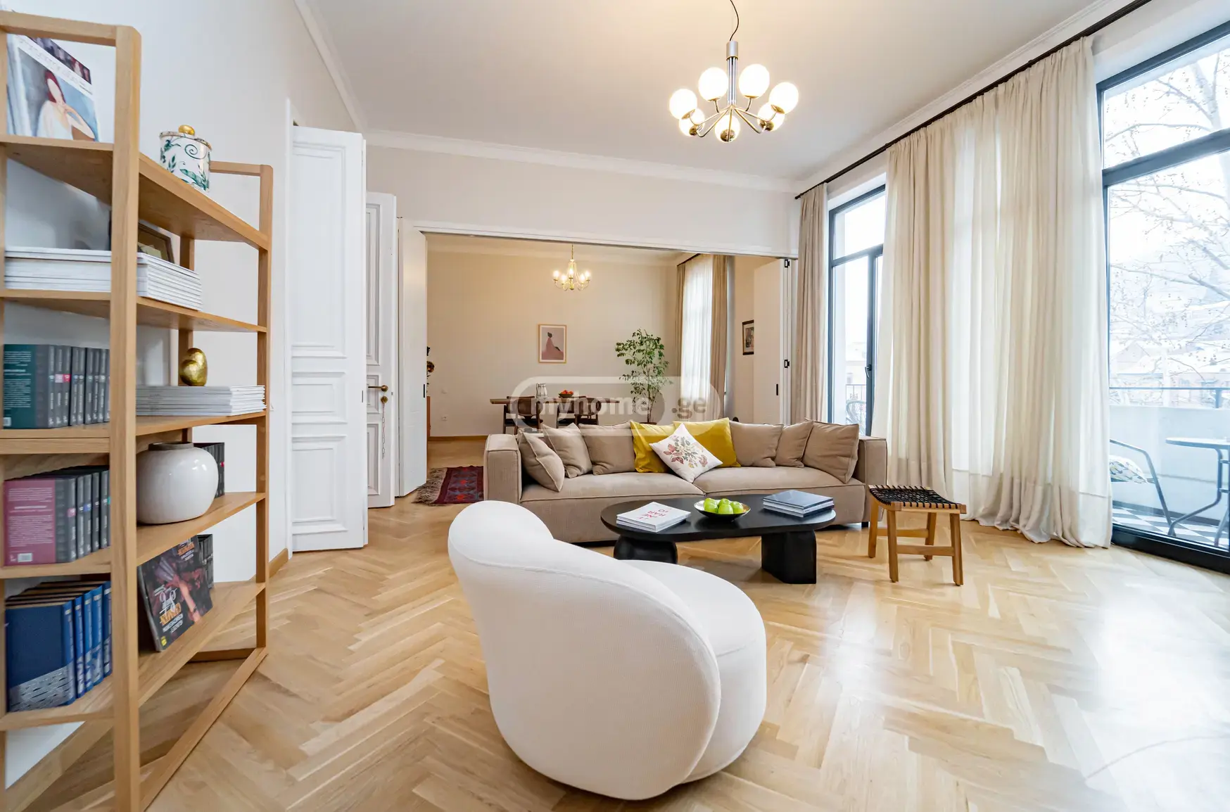For Rent 3 Room Apartment Mtatsmindaze view 1