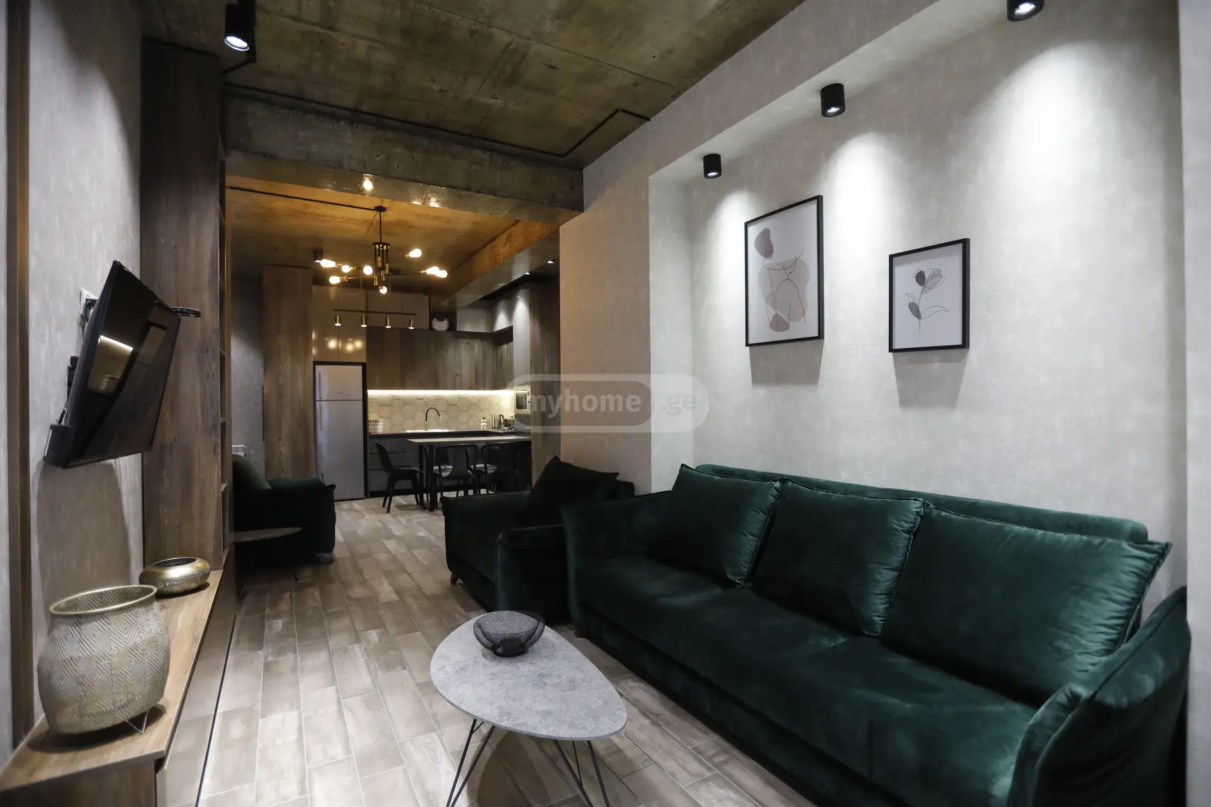 4 Room Flat Daily Rent. Isani view 15