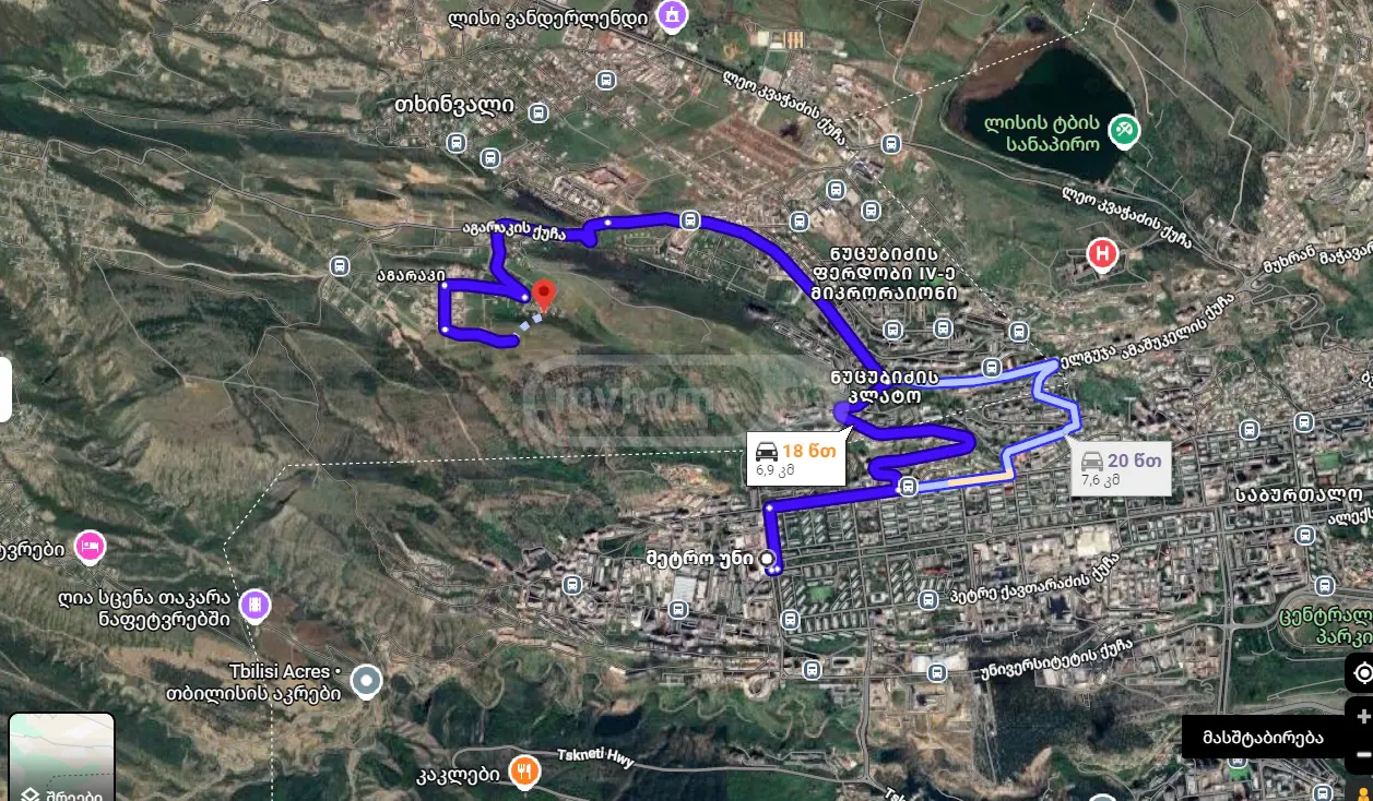 For Sale Sasoplo-Sameurneo Land Plot In Vake, 4 of 4