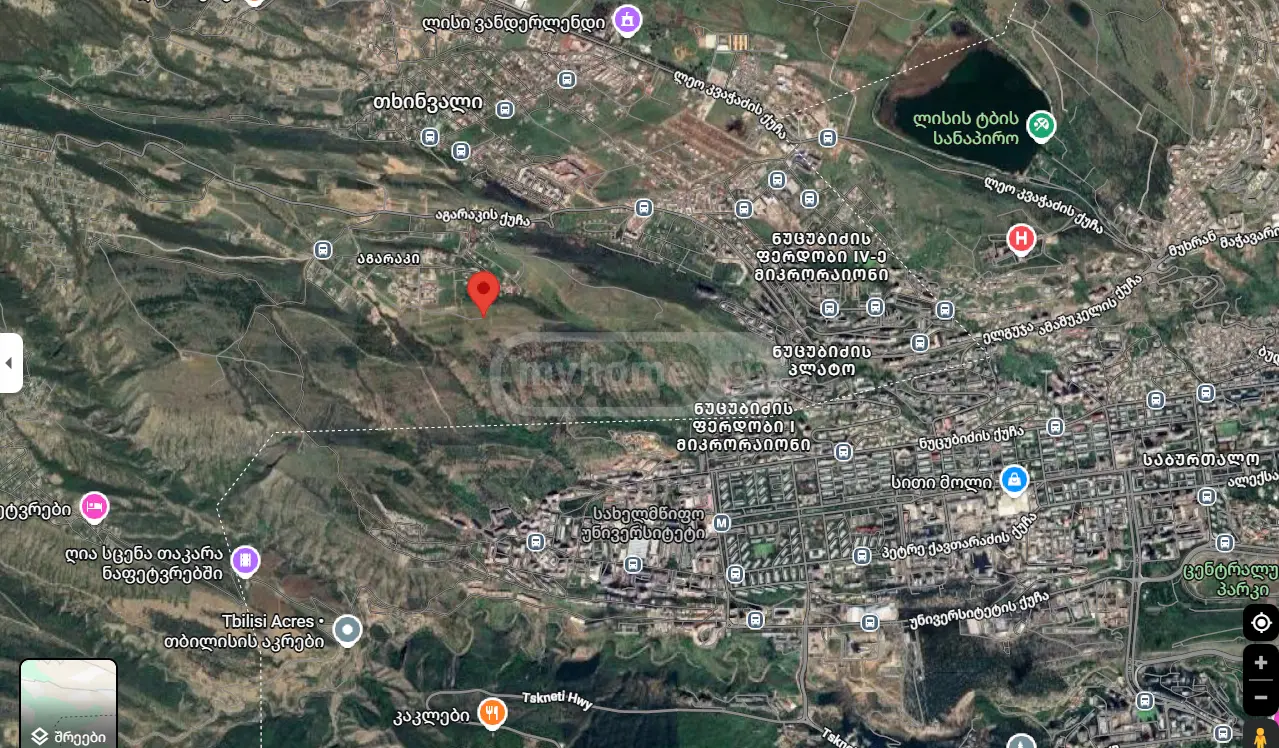 For Sale Sasoplo-Sameurneo Land Plot In Vake, 1 of 4