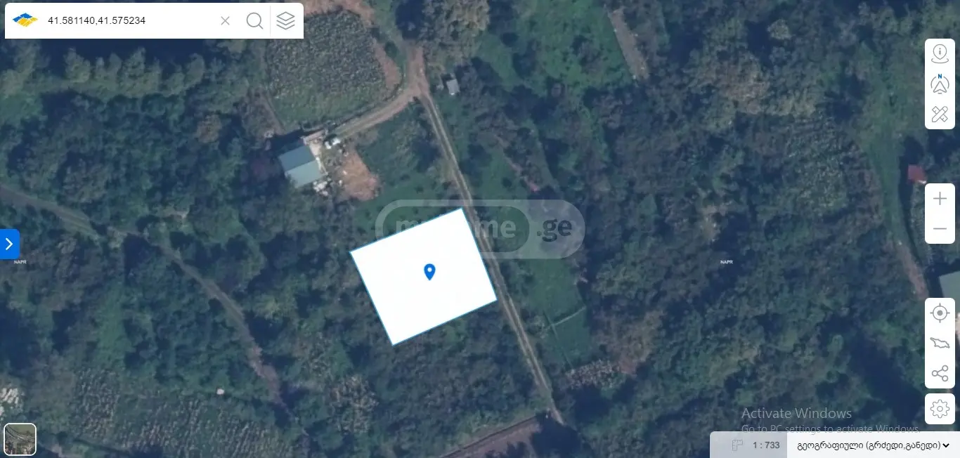 For Sale Komertsiuli Land Plot Khelvachauris Munitsipalitetshi view 2