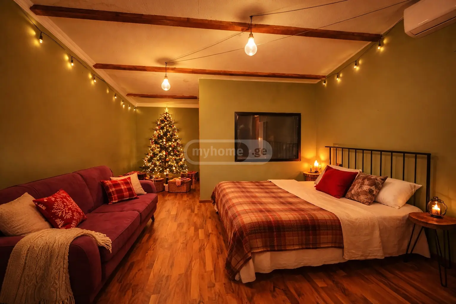 Daily Rent 1 Room Apartment Chughuretshi, 5 of 8