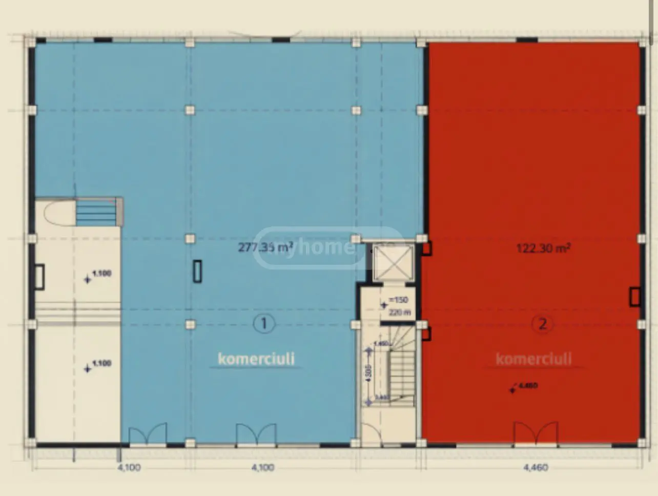 For Sale Savachro Commercial Space Nadzaladevshi, 2 of 2