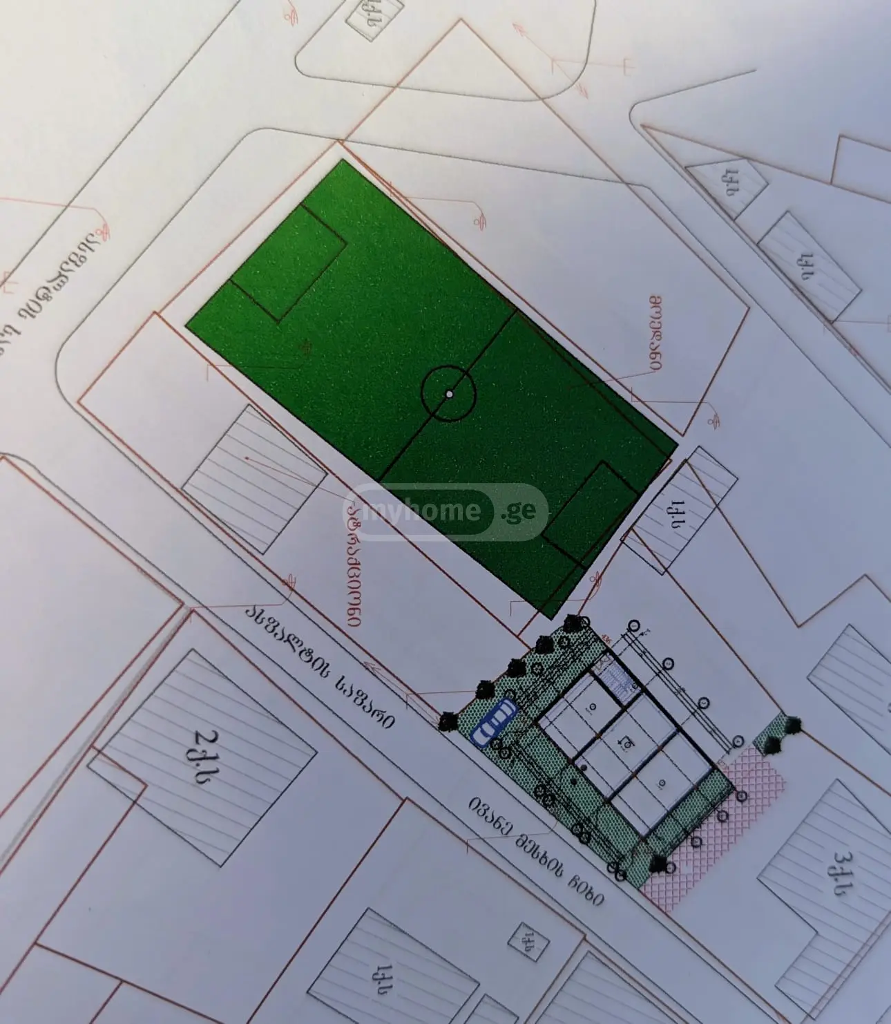 For Sale Sasoplo-Sameurneo Land Plot In Batumi view 2