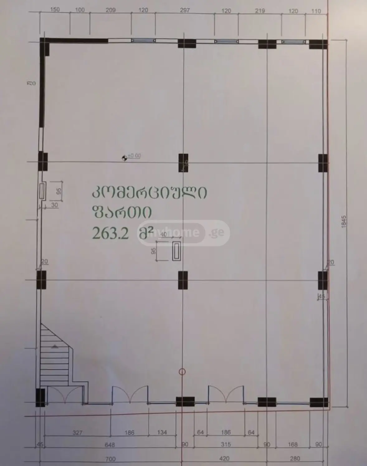 For Rent Universaluri Commercial Space In Batumi view 3