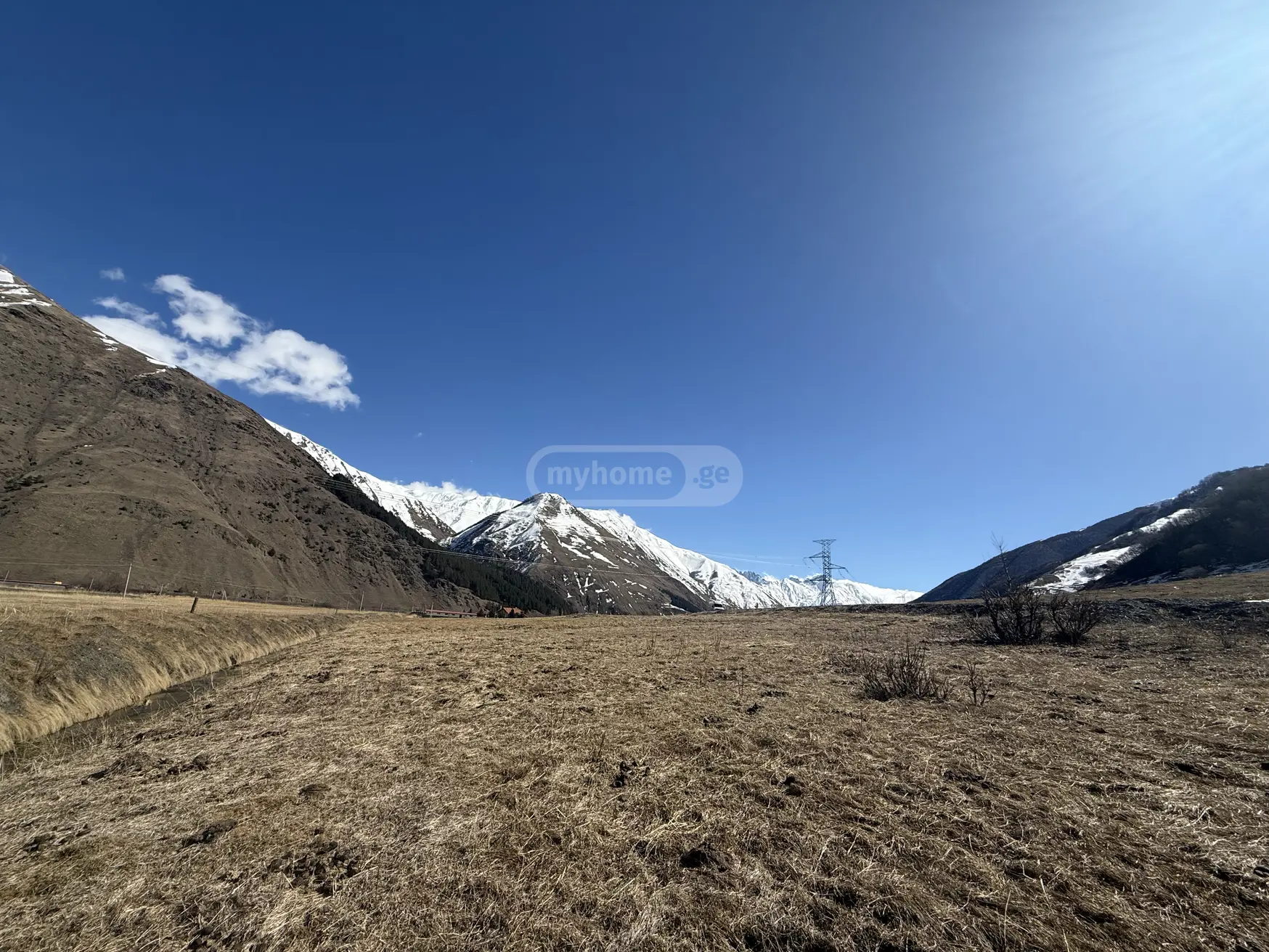 For Sale Sasoplo-Sameurneo Land Plot Qazbegshi view 3