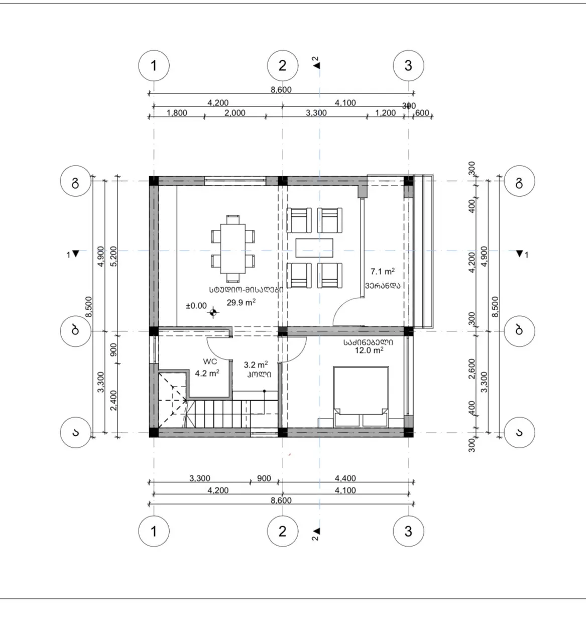 For Sale 5 Room Country House Dushetshi view 4