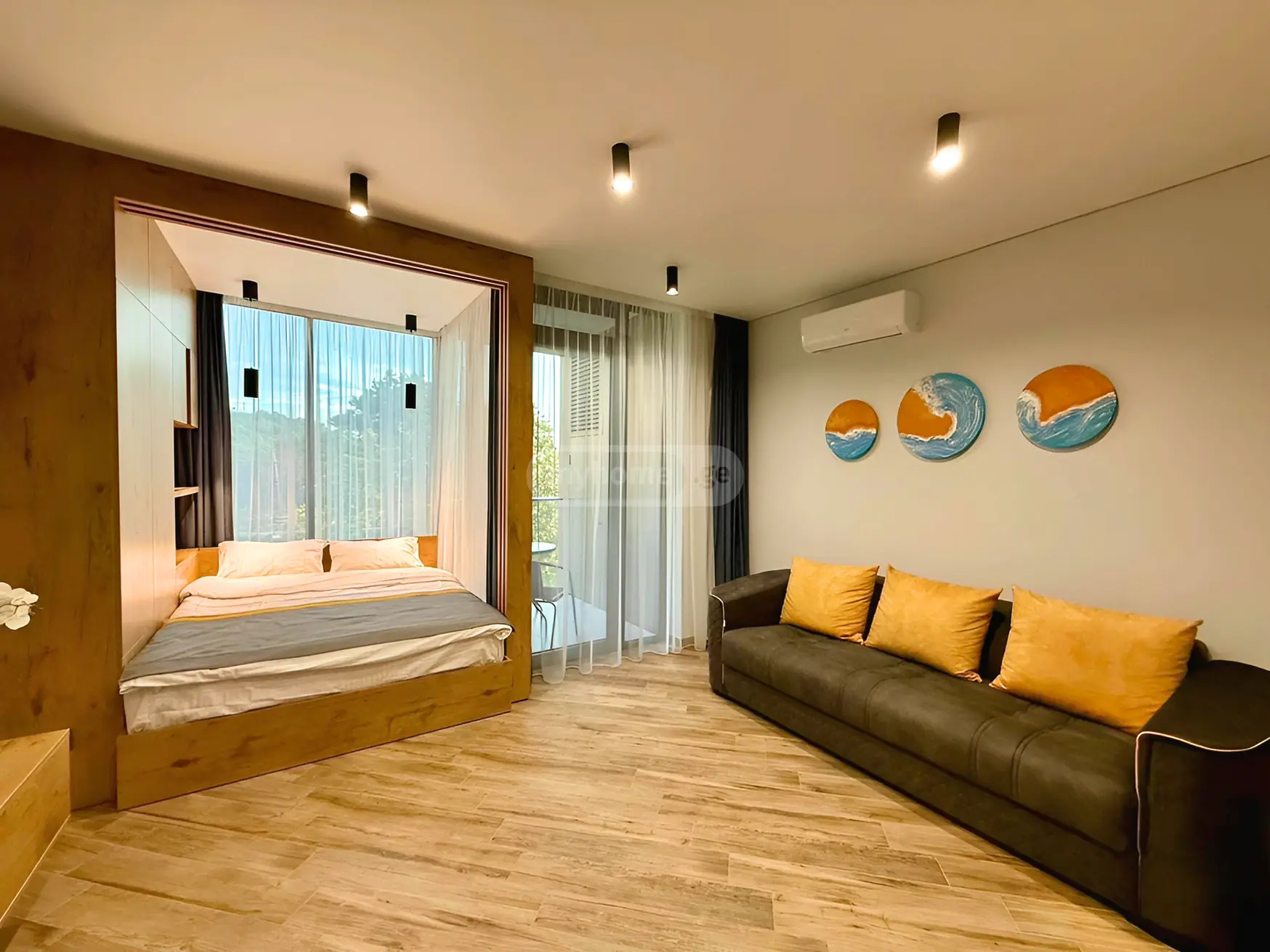 For Rent 1 Room Apartment Kobuletis Munitsipalitetshi view 5