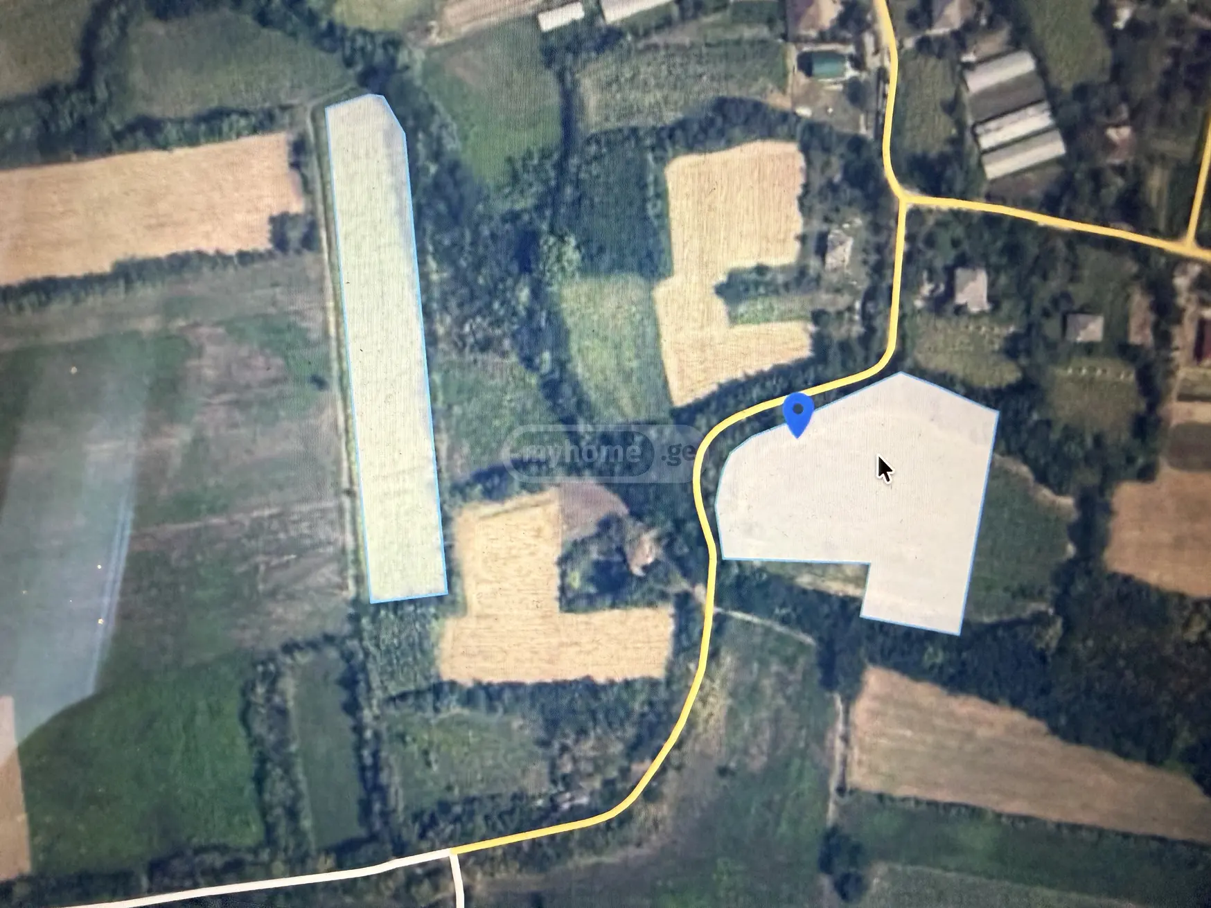 For Sale Sasoplo-Sameurneo Land Plot Tsqaltubos Munitsipalitetshi view 2