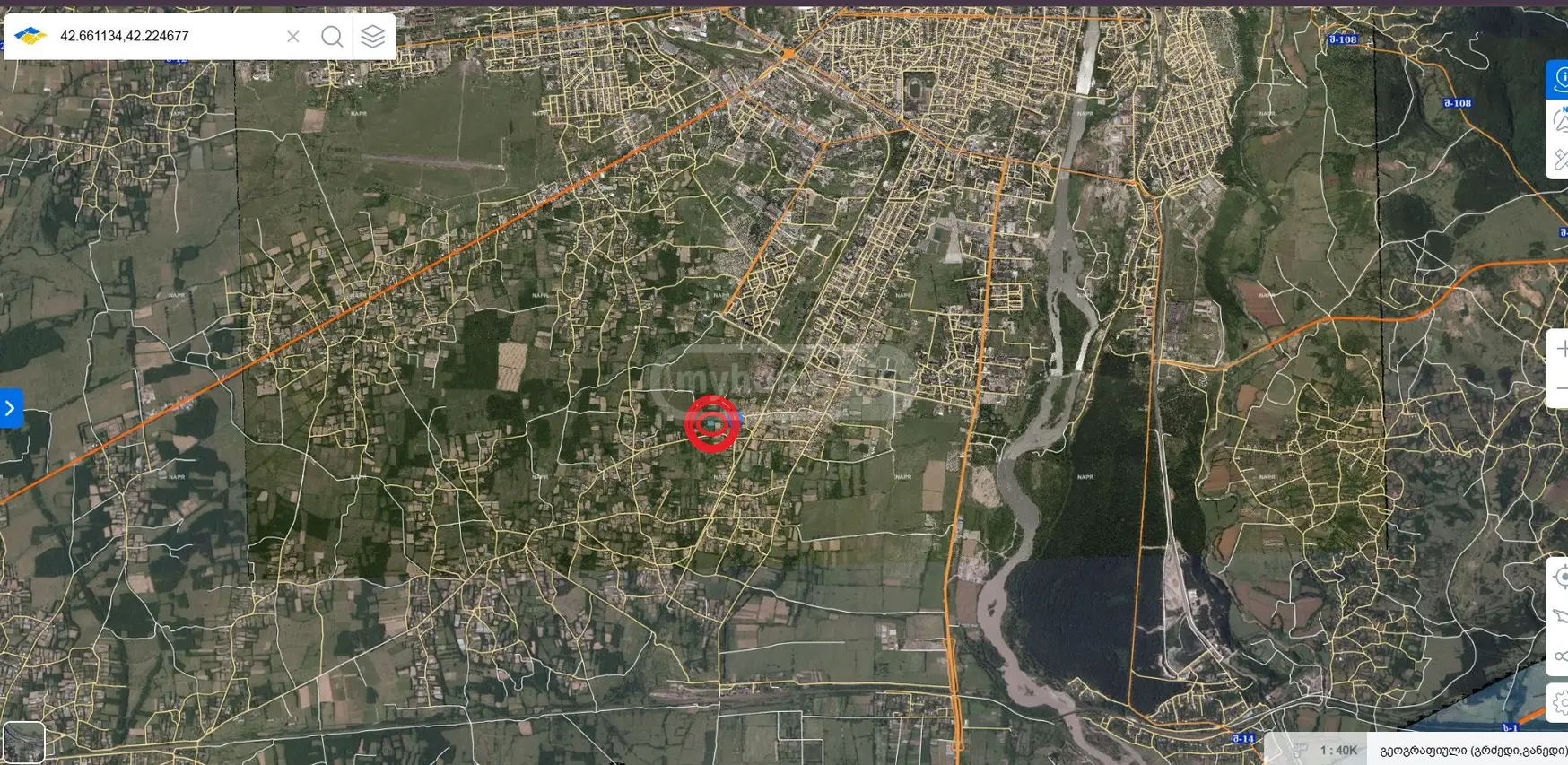 For Sale Sasoplo-Sameurneo Land Plot Tsqaltubos Munitsipalitetshi view 2
