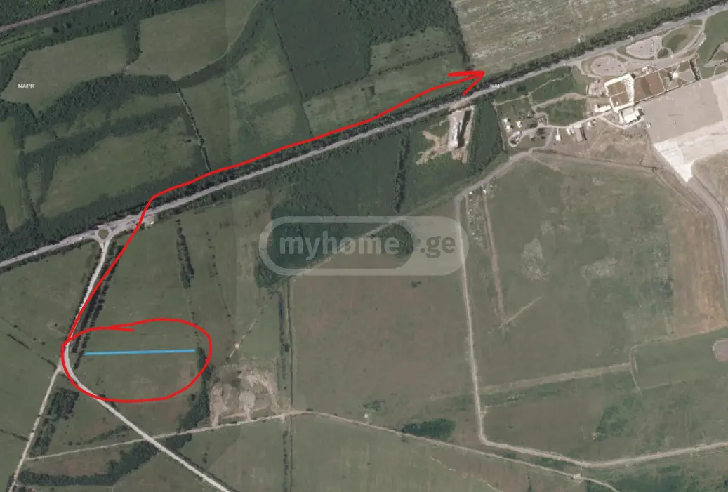 For Sale Sasoplo-Sameurneo Land Plot Samtrediashi view 5