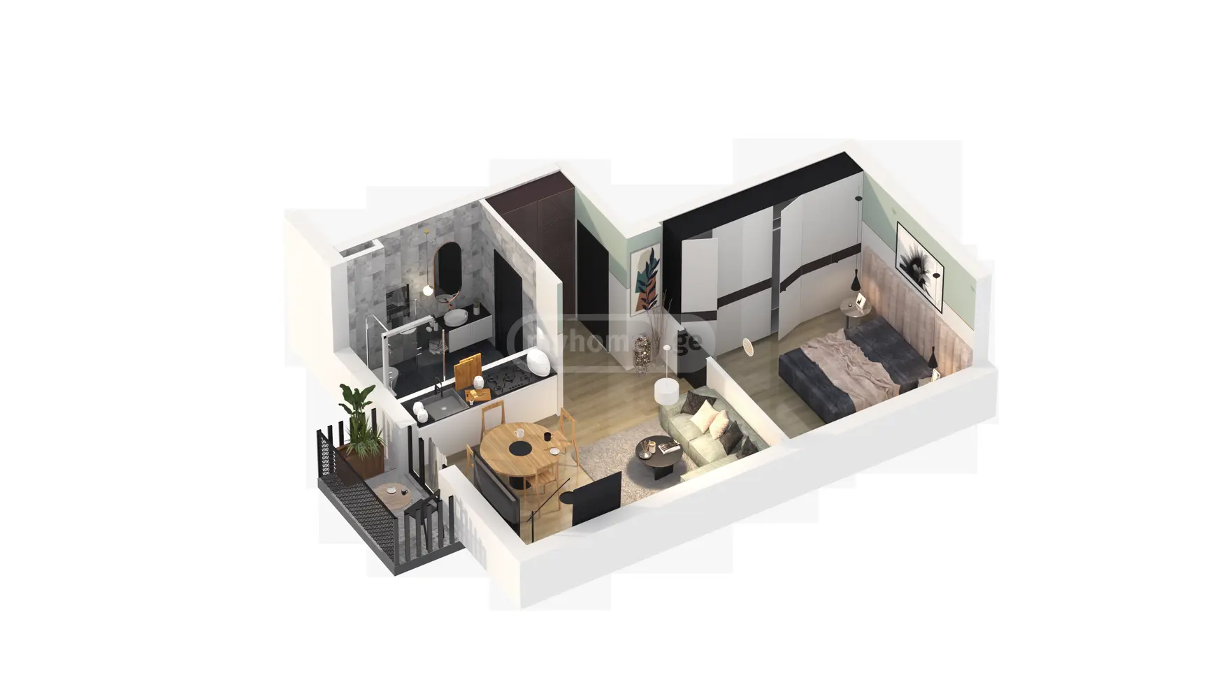 Продажа 2-комната Квартира в Qazbegshi view 8