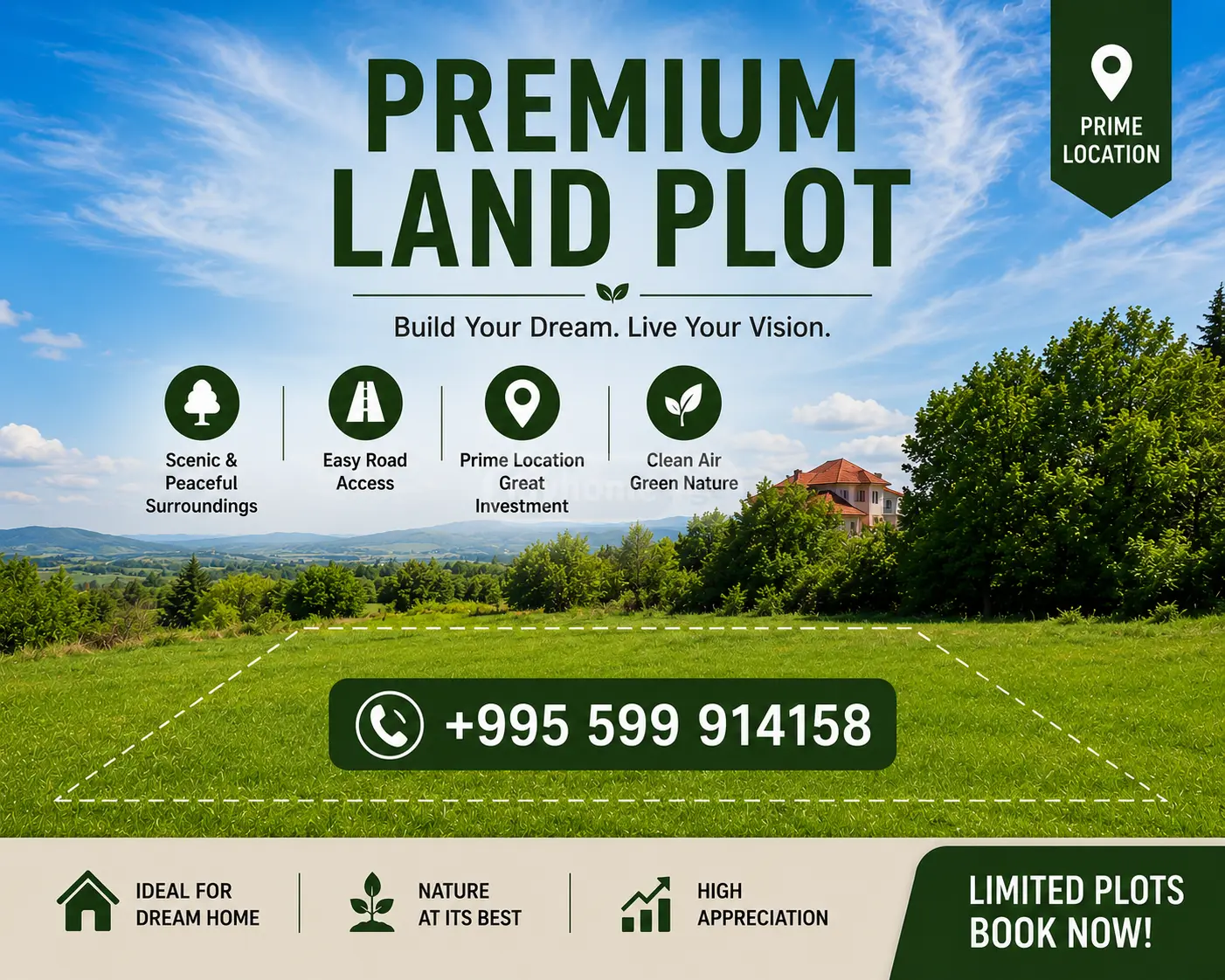 For Sale Sasoplo-Sameurneo Land Plot Tsavkisshi, 3 of 8