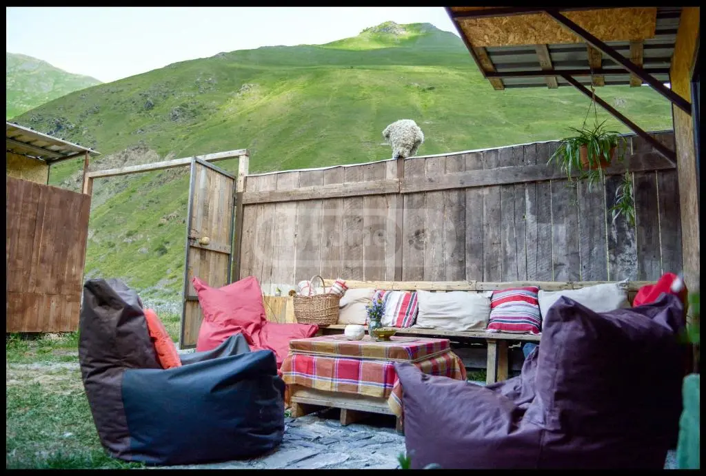 Daily Rent 3 Room Country House Qazbegshi view 4