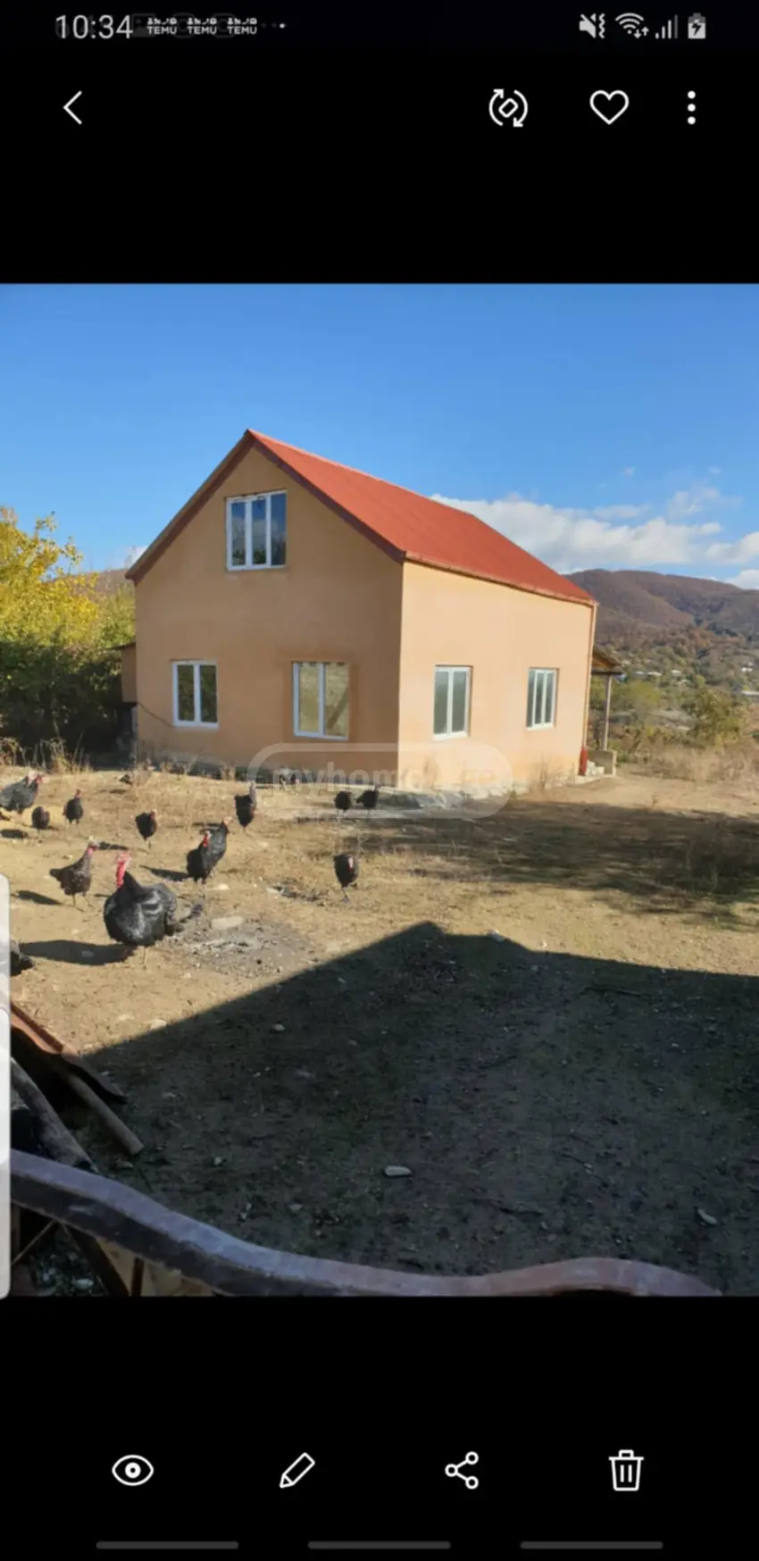For Sale 6 Room Country House Sagarejoshi view 1