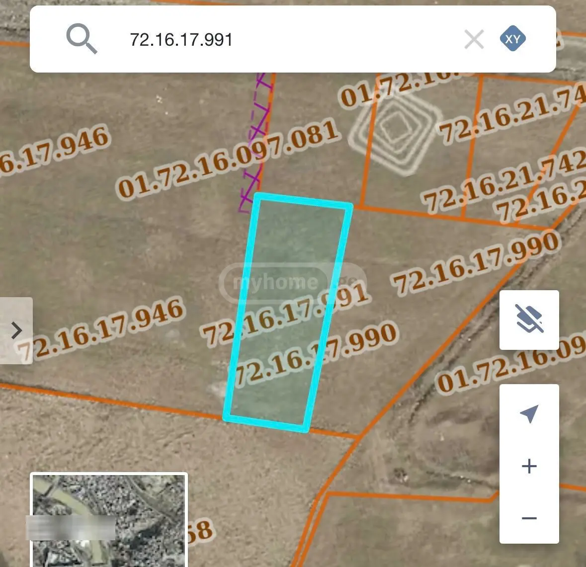 For Sale Sasoplo-Sameurneo Land Plot Lisze, 1 of 3
