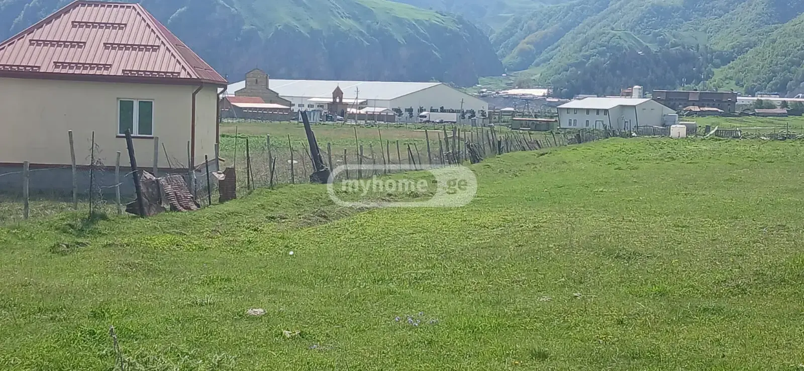 For Sale Sasoplo-Sameurneo Land Plot Qazbegshi view 2