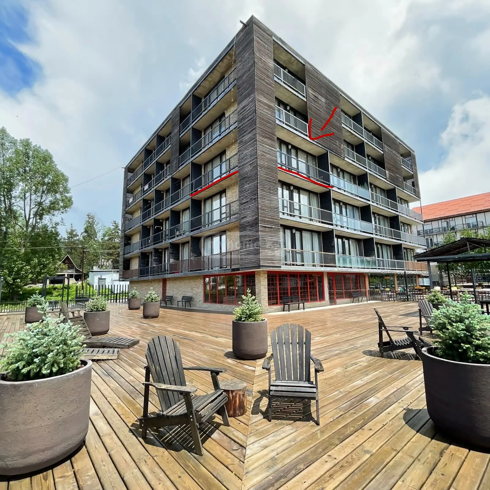 For Sale 3 Room Apartment Bakurianshi, 1 of 12