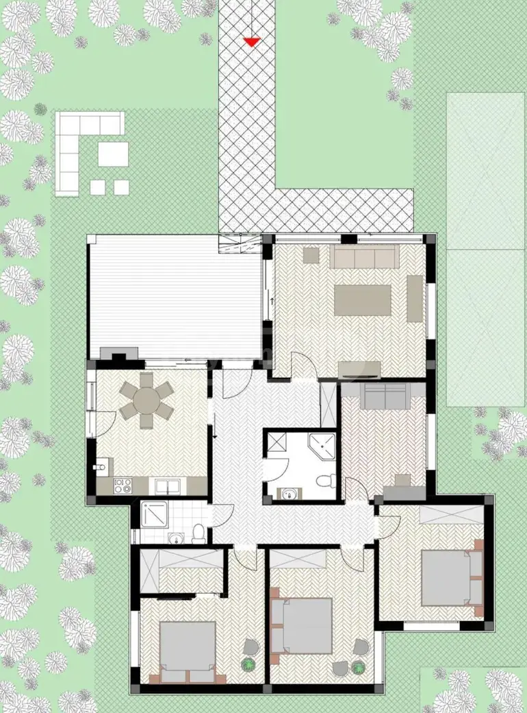 For Sale 6 Room Sastumro Tsqnetshi view 7