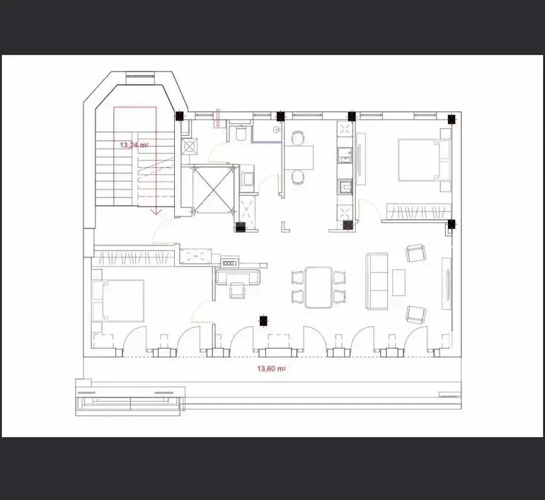 For Rent 10+ Room Sastumro In Batumi view 3