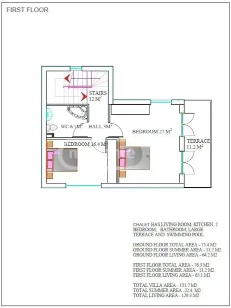 For Sale 4 Room Private House Lanchkhutis Munitsipalitetshi view 2
