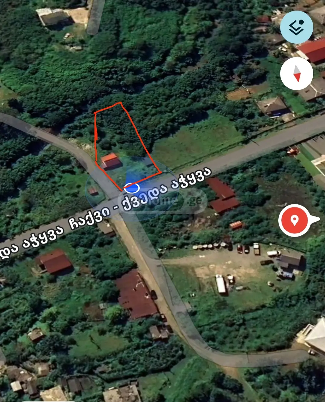 For Sale Ara Sasoplo-Sameurneo Land Plot Kobuletis Munitsipalitetshi view 4