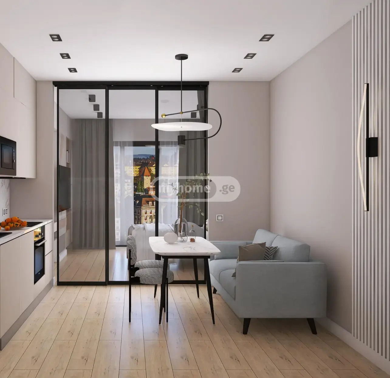 For Sale 1 Room Apartment Kobuletis Munitsipalitetshi view 1