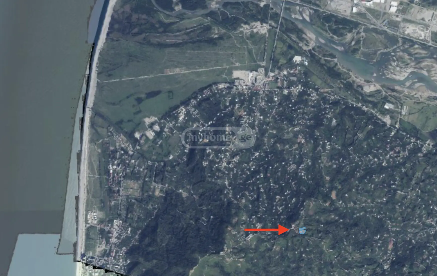 For Sale Sasoplo-Sameurneo Land Plot Khelvachaurshi view 2