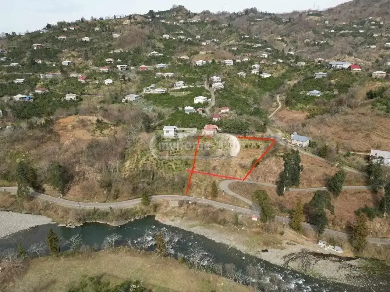 For Sale Sasoplo-Sameurneo Land Plot Kobuletis Munitsipalitetshi view 2