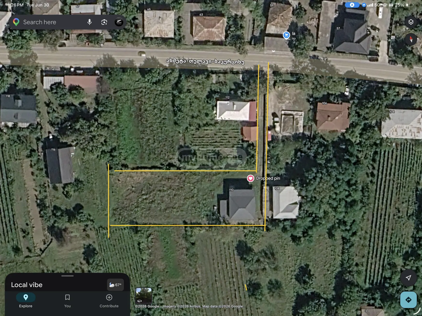 For Sale 7 Room Country House Telavis Munitsipalitetshi view 12