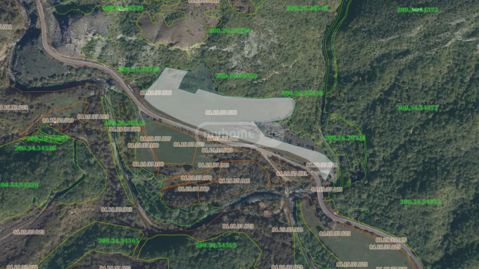 For Sale Sasoplo-Sameurneo Land Plot Tetritsqaroshi view 1