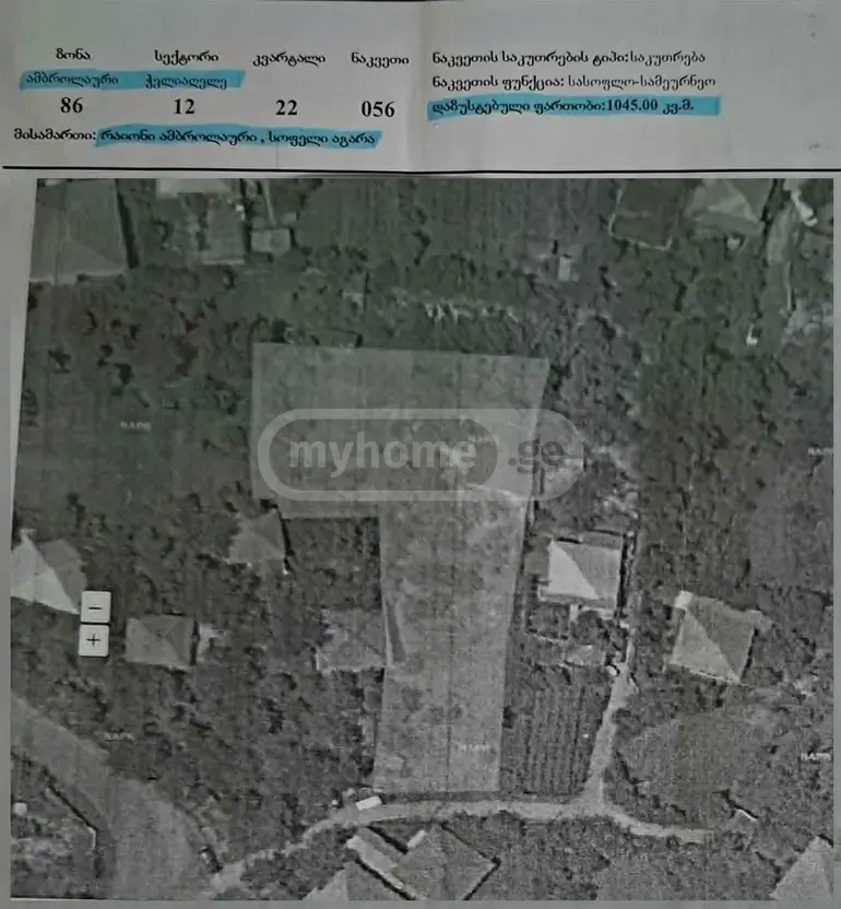 Продажа Земля / участок в Ambrolaurshi view 1