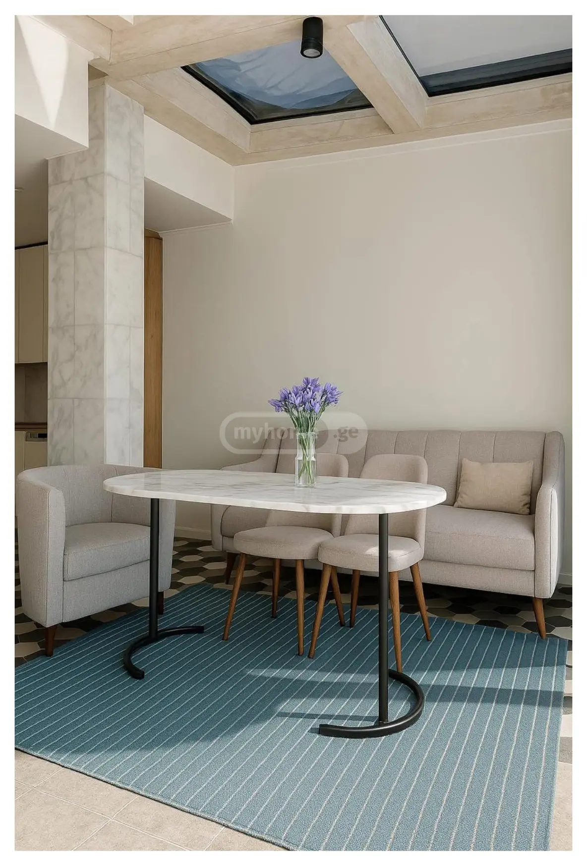 For Rent 3 Room Apartment Khelvachauris Munitsipalitetshi view 2