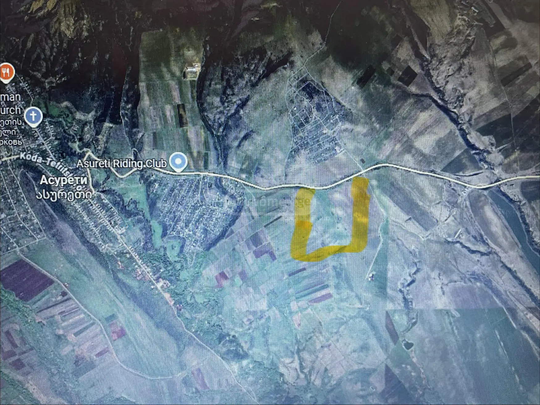For Sale Sasoplo-Sameurneo Land Plot Tetritsqaros Raionshi view 4