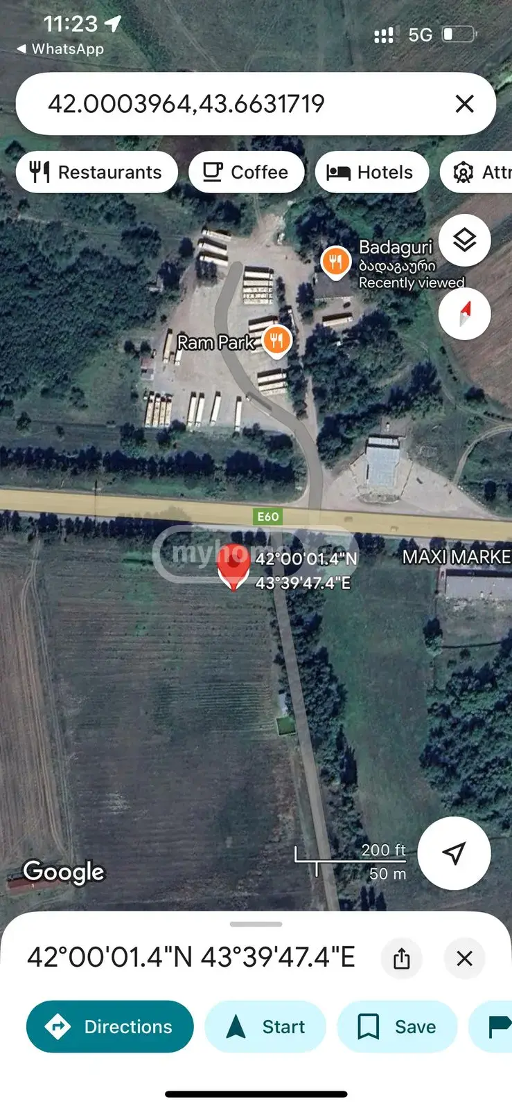 For Sale Sasoplo-Sameurneo Land Plot Khashurshi view 5