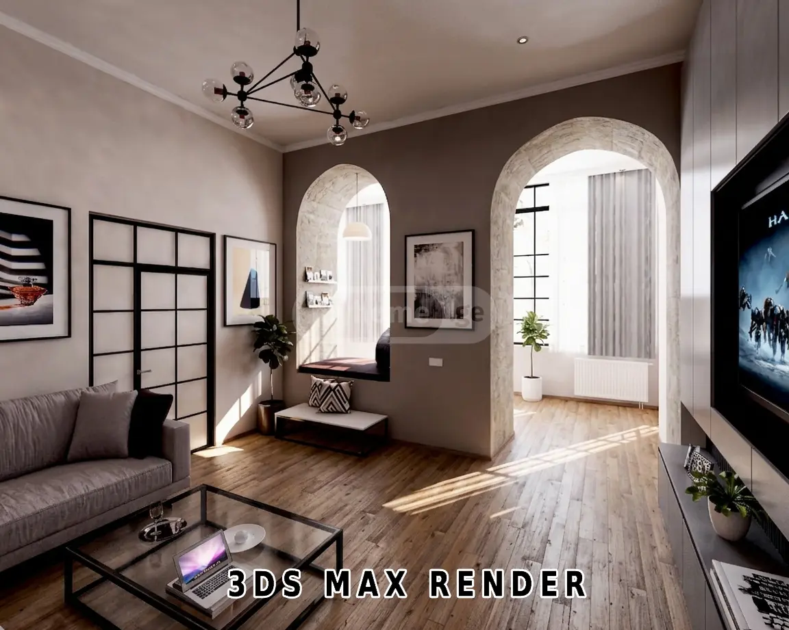 For Sale 4 Room Apartment Chughuretshi, 4 of 12