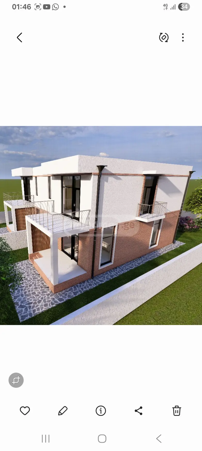 For Rent 6 Room Private House Rustavshi, 1 of 2