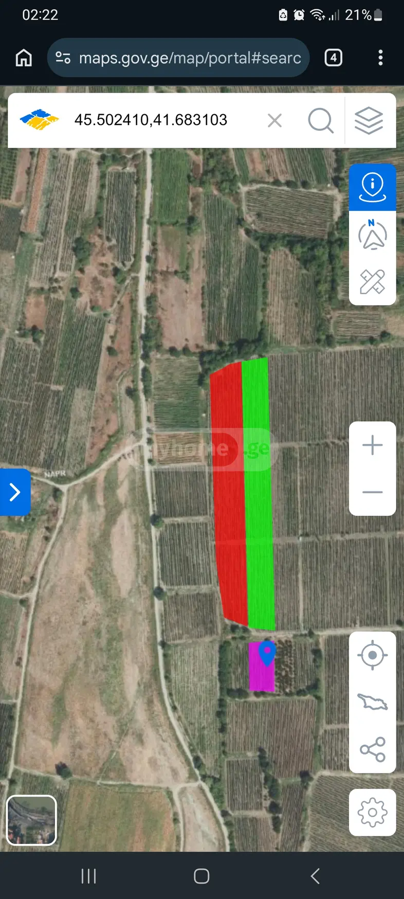For Sale Sasoplo-Sameurneo Land Plot Sagarejoshi view 3