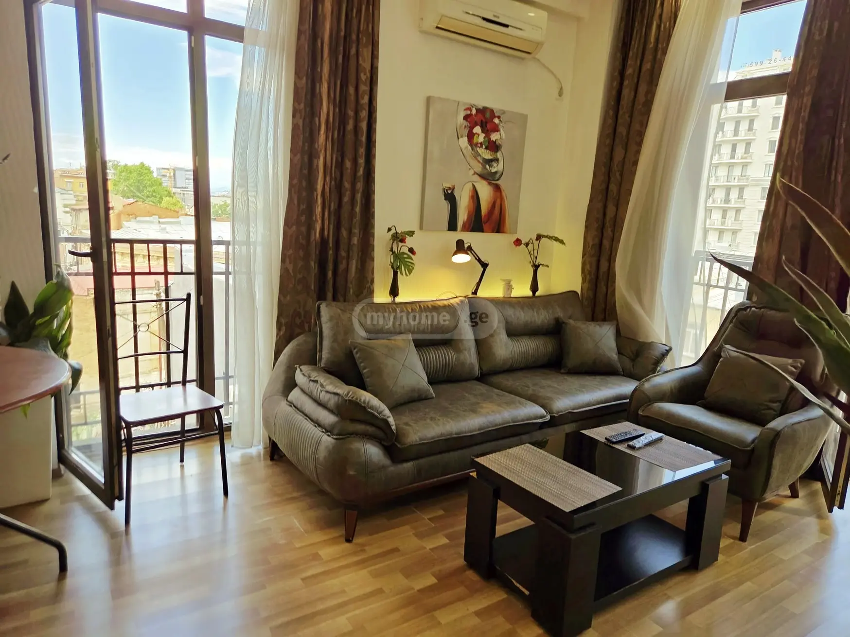 Daily Rent 2 Room Apartment Mtatsmindaze view 40