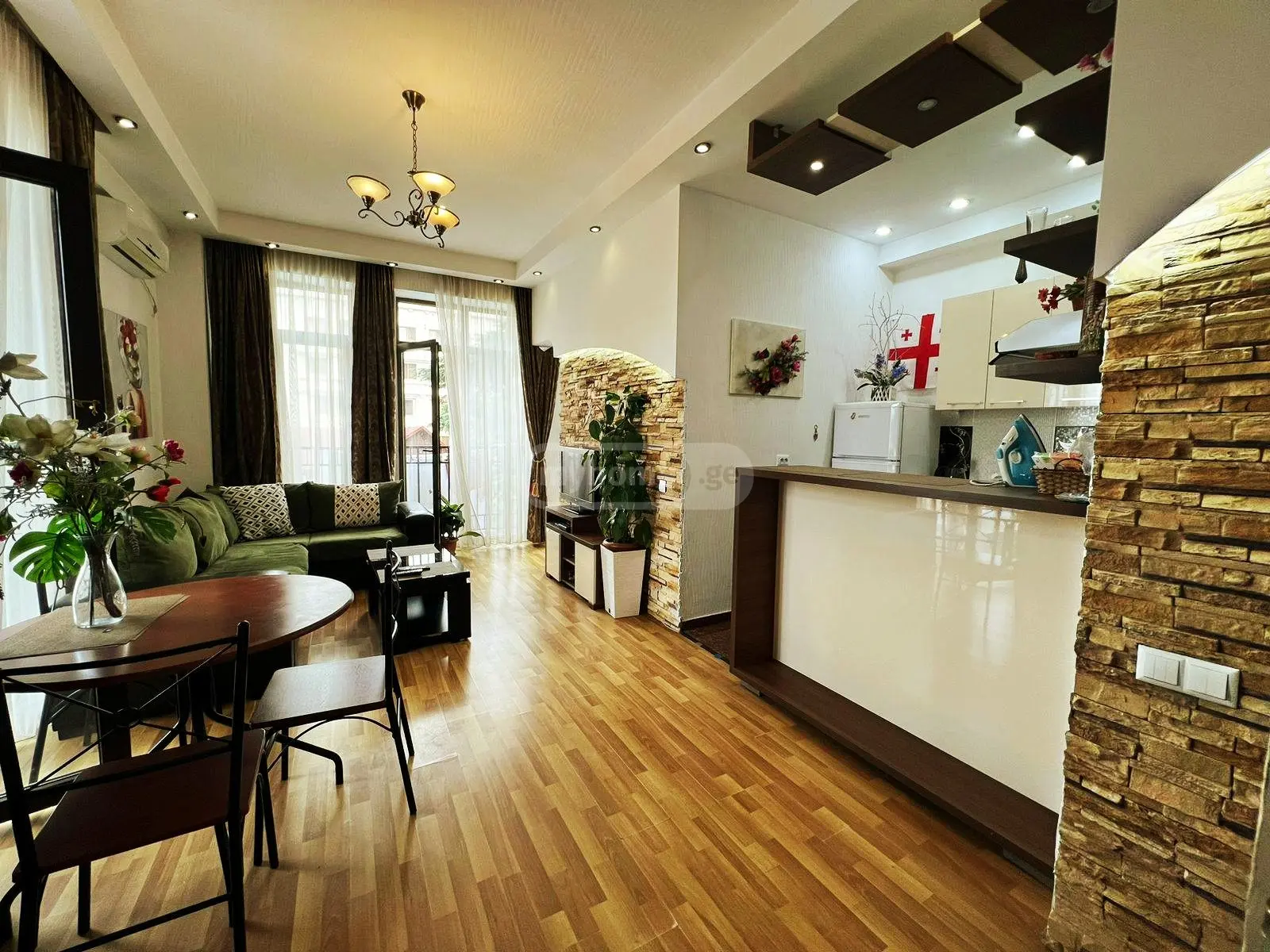 Daily Rent 2 Room Apartment Mtatsmindaze view 46