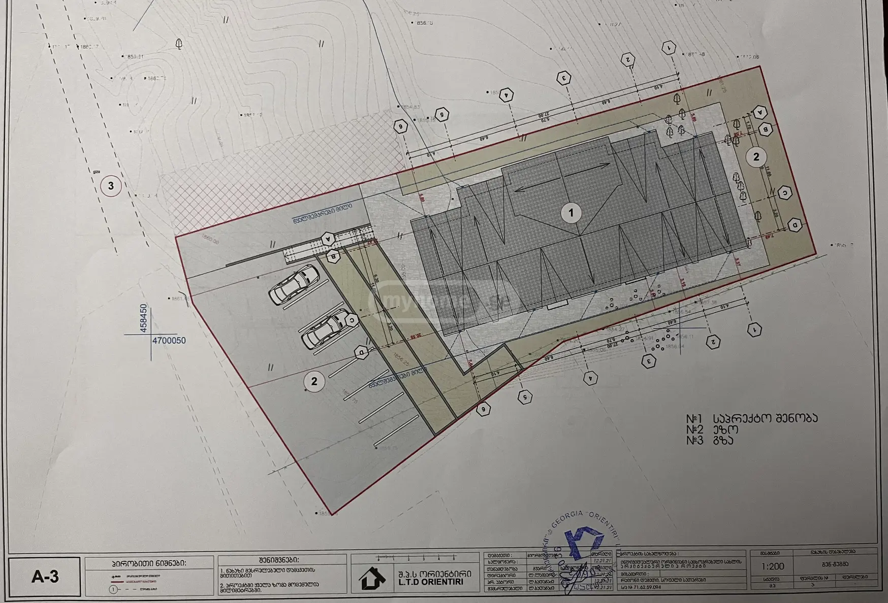 For Sale Sasoplo-Sameurneo Land Plot Gudaurshi, 4 of 9