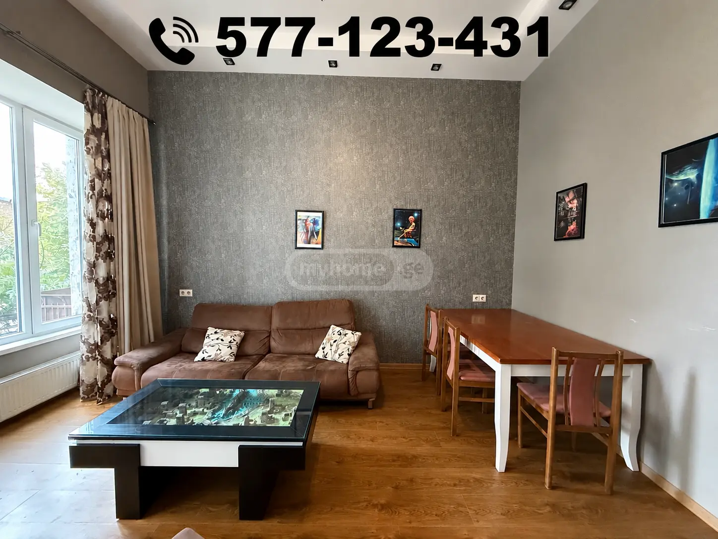 For Rent 2 Room Apartment Chughuretshi, 1 of 6